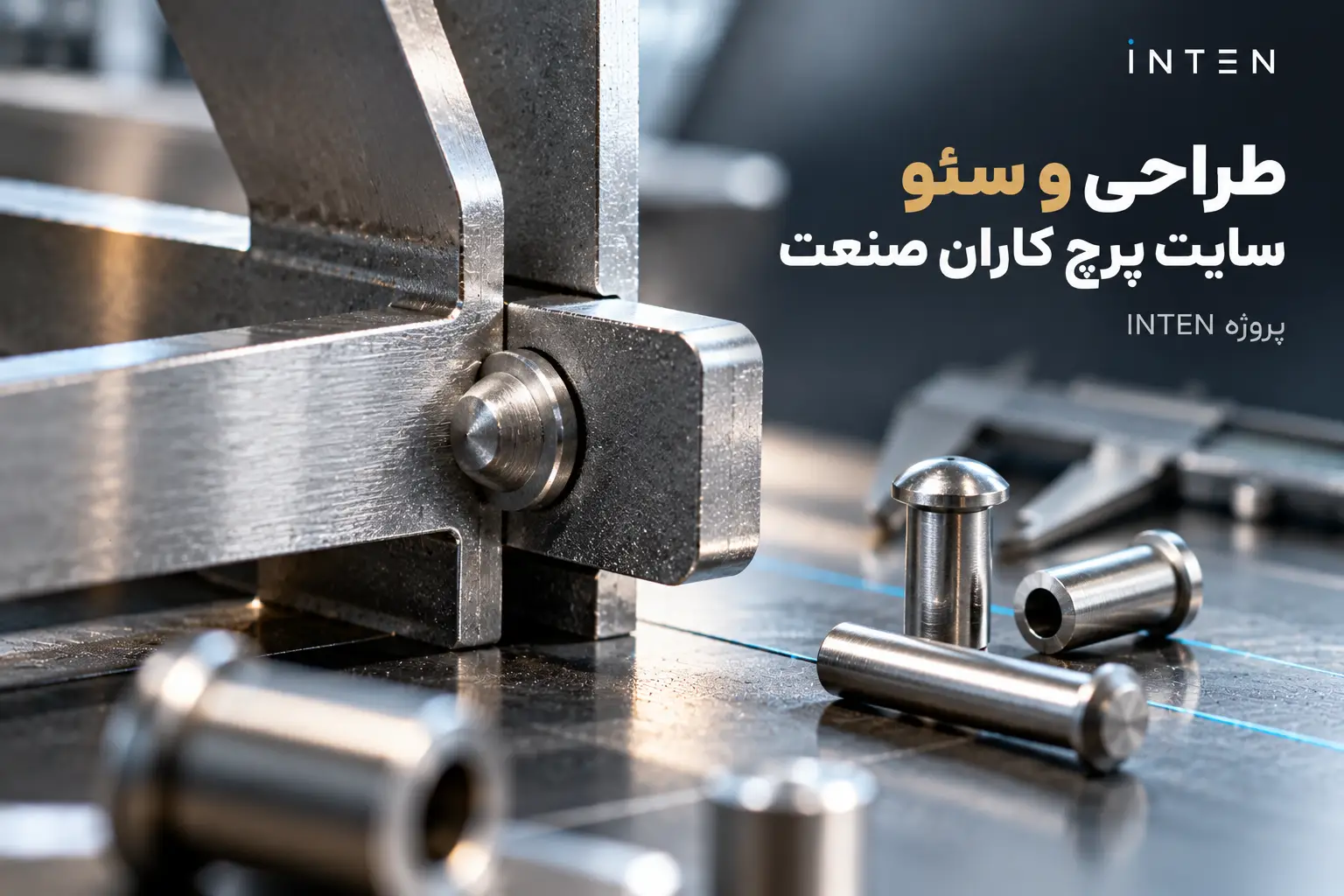 طراحی و سئو سایت پرچ کاران صنعت
