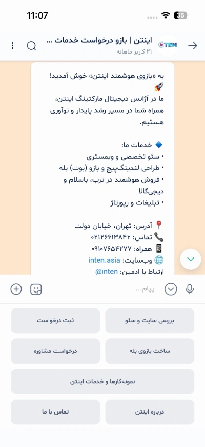 بازوی اختصاصی اینتن